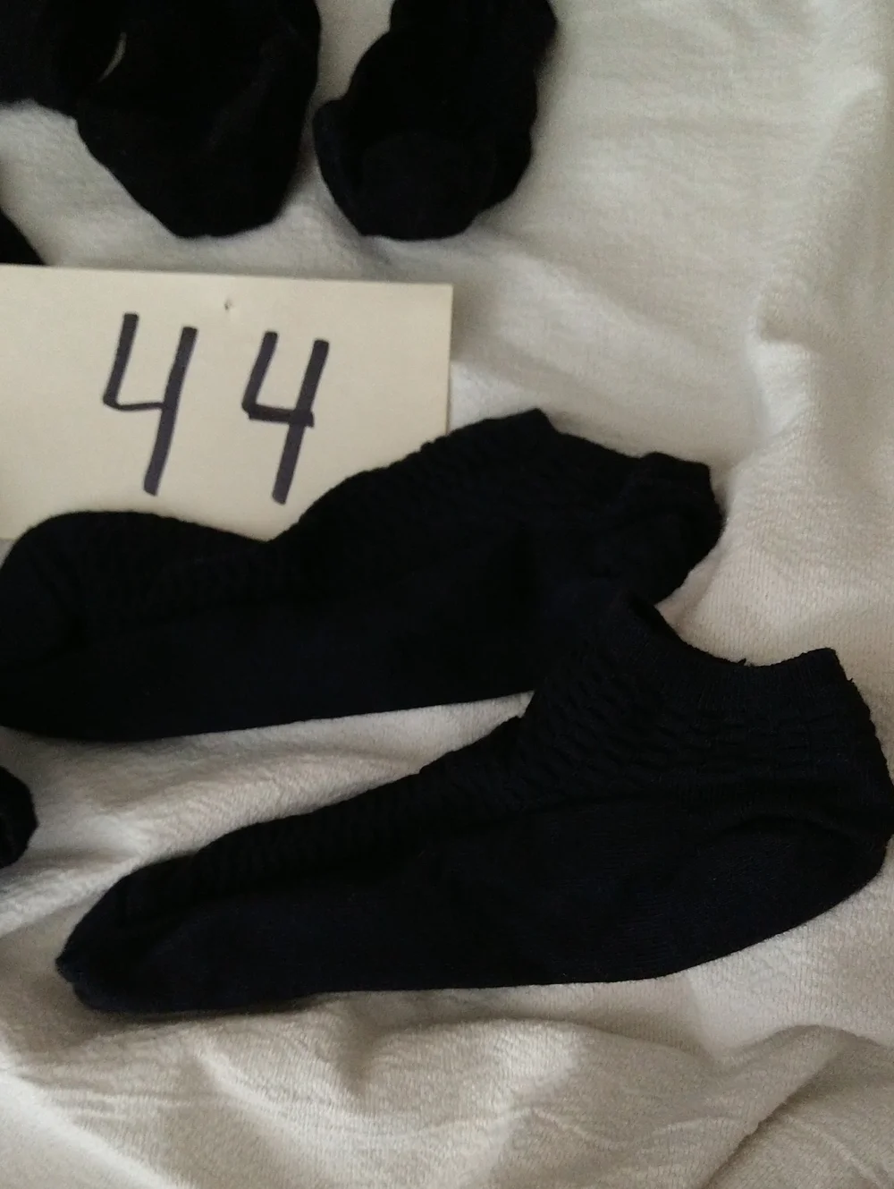 Women's Black No-Show Socks - 6 Pairs